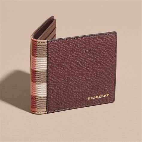 men's burberry wallet|Burberry wallet men's price.